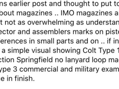 Colt M1911 Magazine&nbsp;Guide