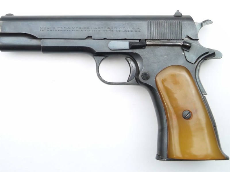 Notes on the History of Custom Competition and Carry Pistols&nbsp;(Pre-WW2)