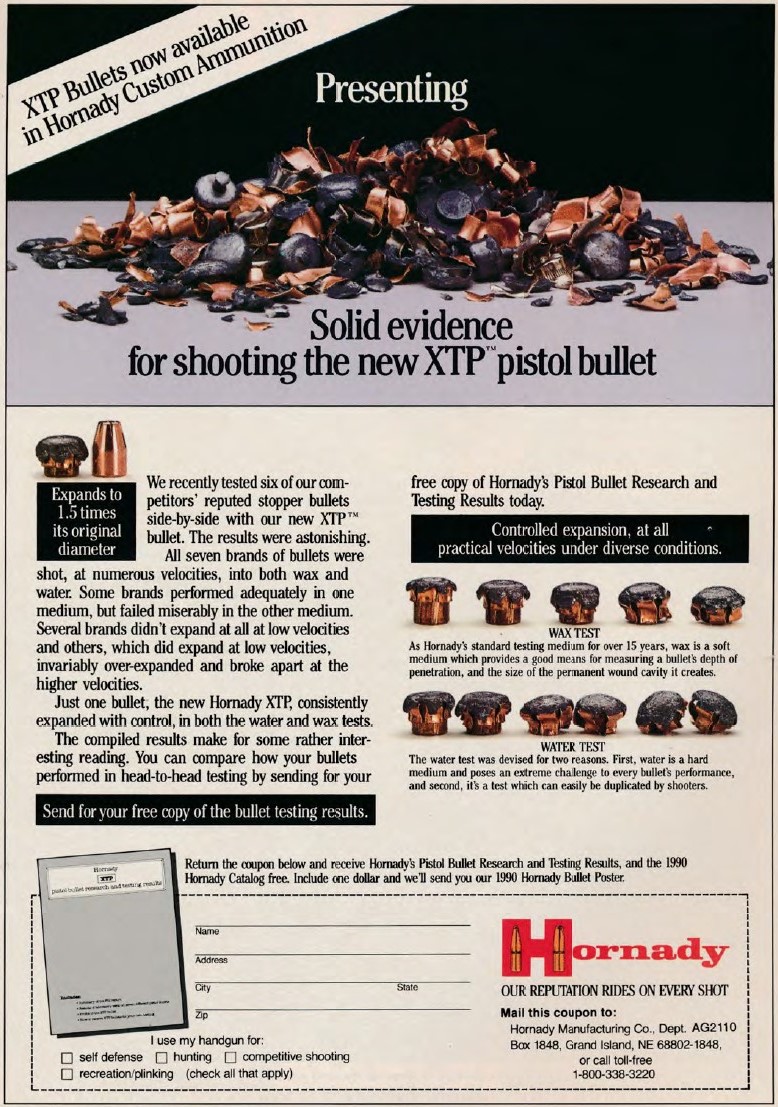 Hornady XTP Family Data Dump – Scattered Shots
