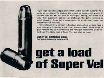 Vintage Super Vel Ammunition&nbsp;Ads