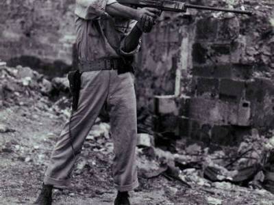 Model 45A Bullpup in&nbsp;WW2