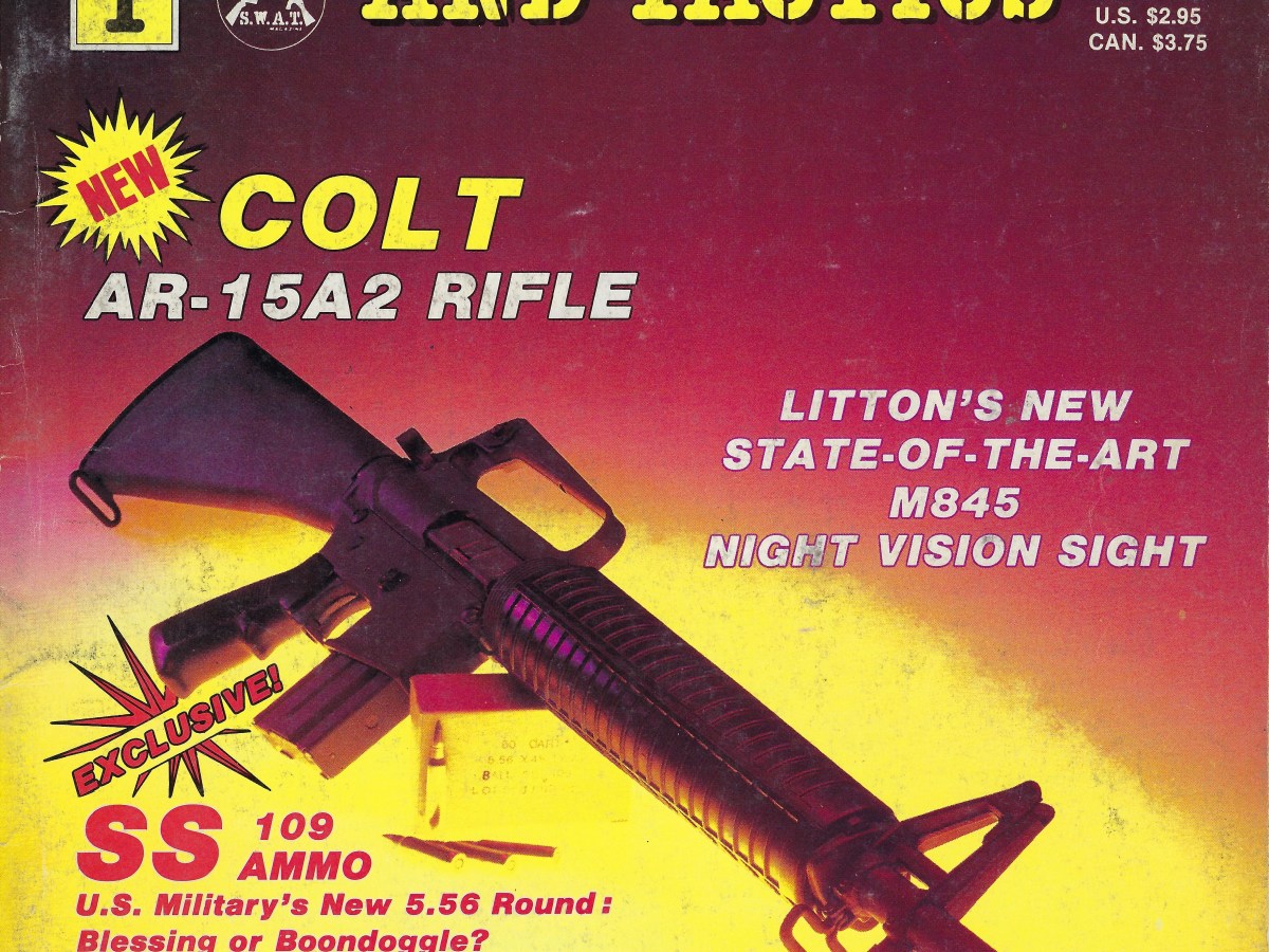 Colt AR-15A2 Review In SWAT Magazine September&nbsp;1984