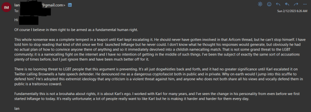 Karl Inrange More InrangeTV Drama – Scattered Shots