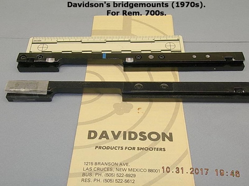 Davidson Bridge Mount For&nbsp;Unertl
