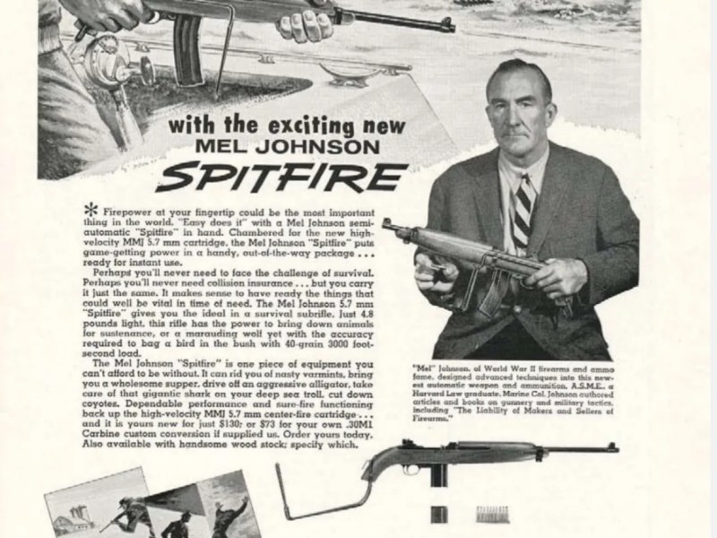 Vintage Johnson SPITFIRE&nbsp;Advert