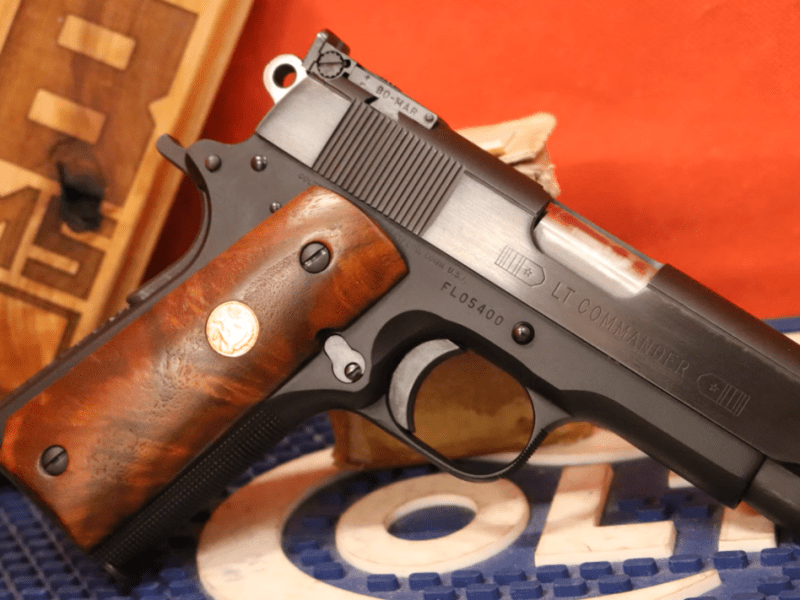 Really Unique Jim Hoag Custom Colt Lieutenant Commander — Compact 45&nbsp;ACP