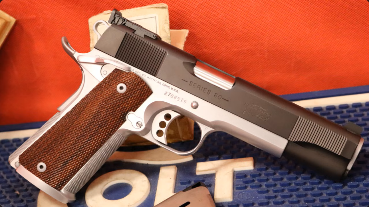 Jim Stroh – Alpha Precision Full Custom Two Tone Colt 1911 – Scattered ...