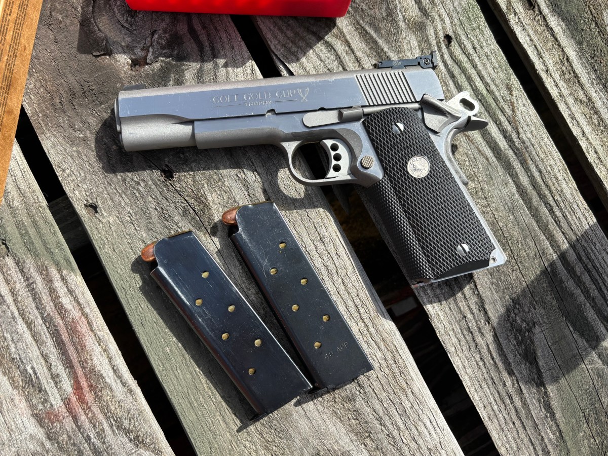 Mid 2000s Colt Gold Cup Trophy Accuracy&nbsp;Testing