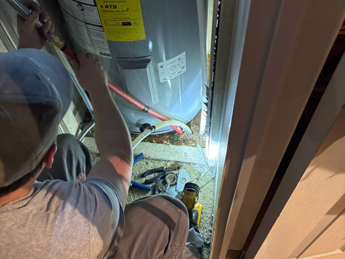 Hot Water Heater&nbsp;Blowout