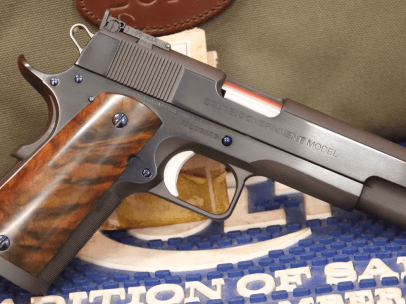 Ted Yost Pinnacle Grade 1976 Colt 1911 Government 9mm — Magwell, Square Guard &&nbsp;BoMar