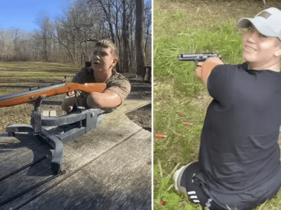 WHEN THE RIGHT TO BEAR ARMS IS OUTLAWED ONLY OUTLAWS WILL  HAVE NO ARMS ( OR&nbsp;LEGS)