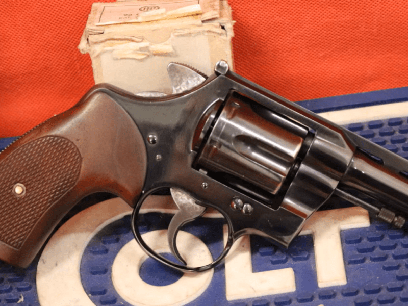 George Mathews – Combat Special – California Classic Custom Colt Official Police — 38&nbsp;Special
