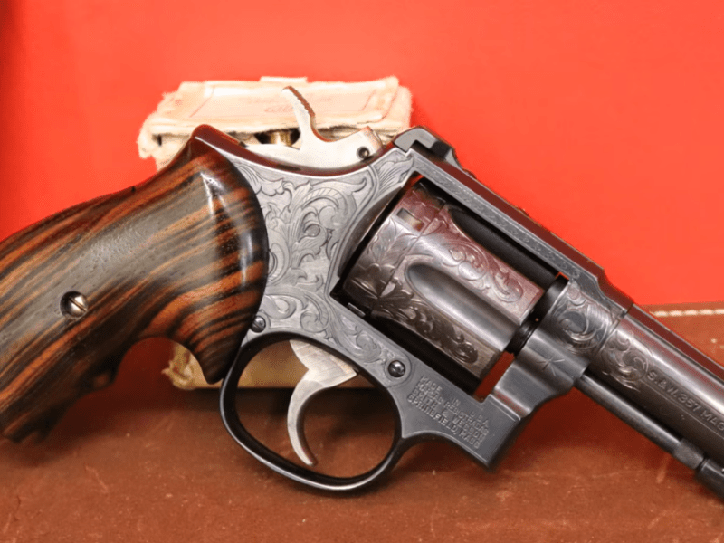 DL Sports – Robert Shade Master Engraved Custom Smith & Wesson 13 – Three&nbsp;Inch