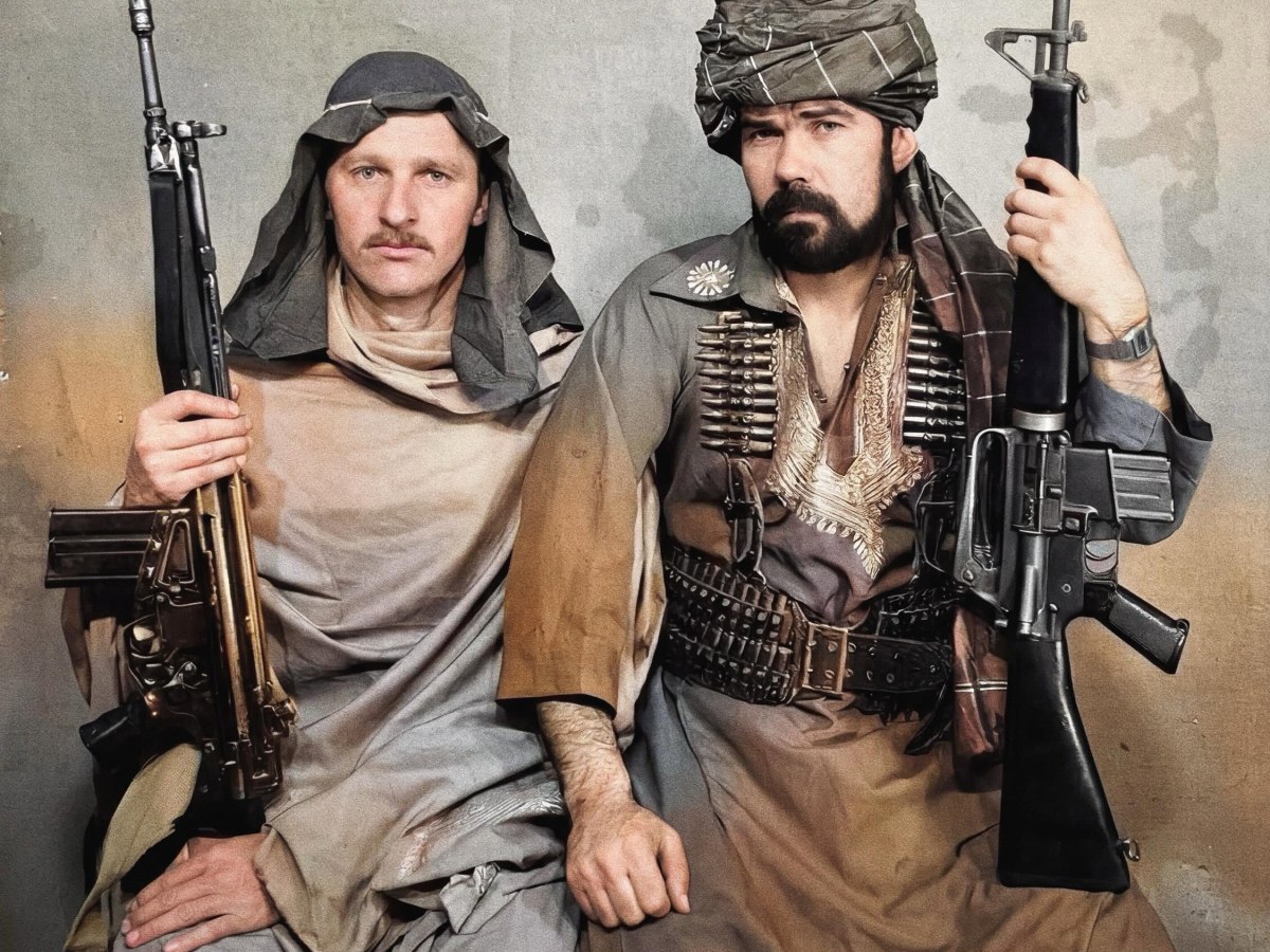 Soviet Troops with NATO Weapons in&nbsp;Afghanistan