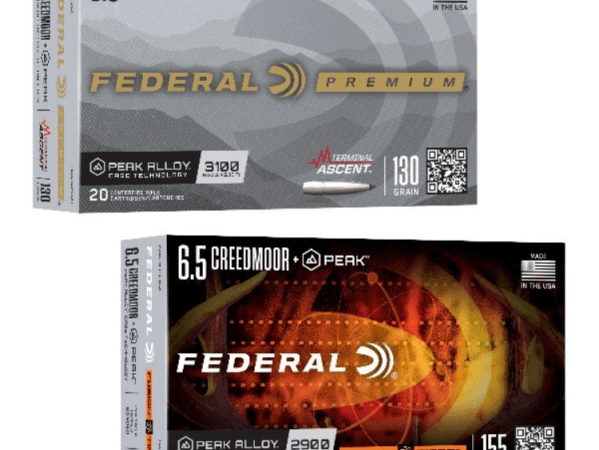 Federal Takes Ammunition to the Next Level with All-New 6.5 Creedmoor&nbsp;+Peak