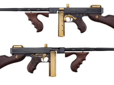 Auto-Ordnance Introduces the Thompson 1927A-1 Deluxe in Black and&nbsp;Gold