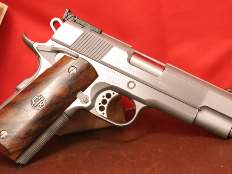 Tim CT Brian — Full Custom Stainless Colt Combat Commander — 45&nbsp;ACP